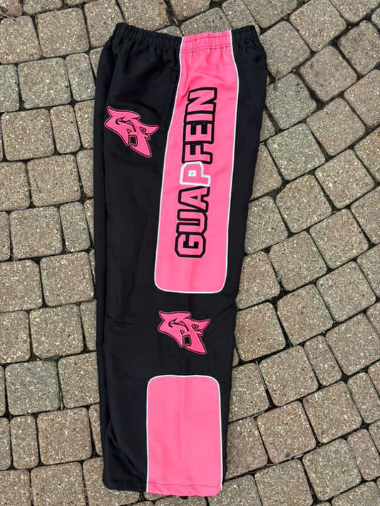 Midnight Cherry Nylon Pants